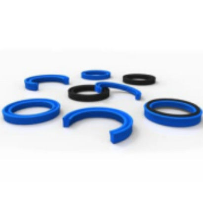 PTFE / NBR مجموعة ختم البستون ثنائي الاتجاه لمجمعات البستون أسطوانات الدعم وأسطوانات التعيين