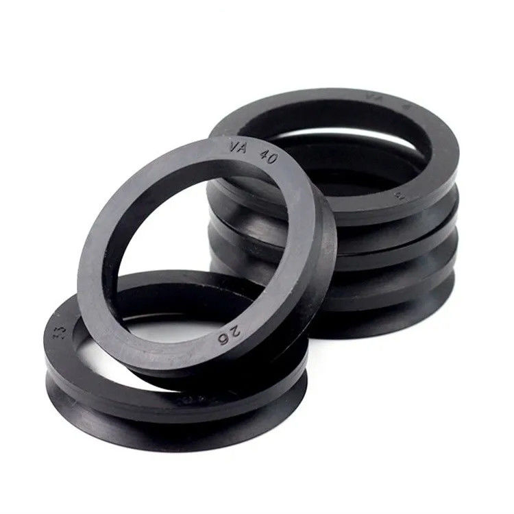 NBR PTFE حلقة ختم العمود الدواري نوع Va حلقة ختم المطاط النقي