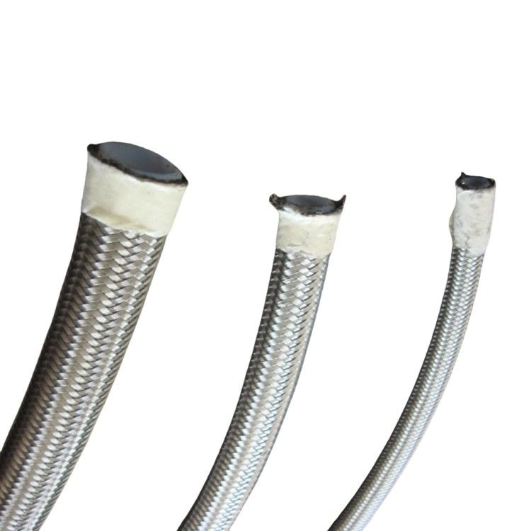 الفولاذ المقاوم للصدأ المرنة الخيط أنبوب أنبوب أنبوب PTFE أنبوب معدني لخط أنبوب زيت الوقود