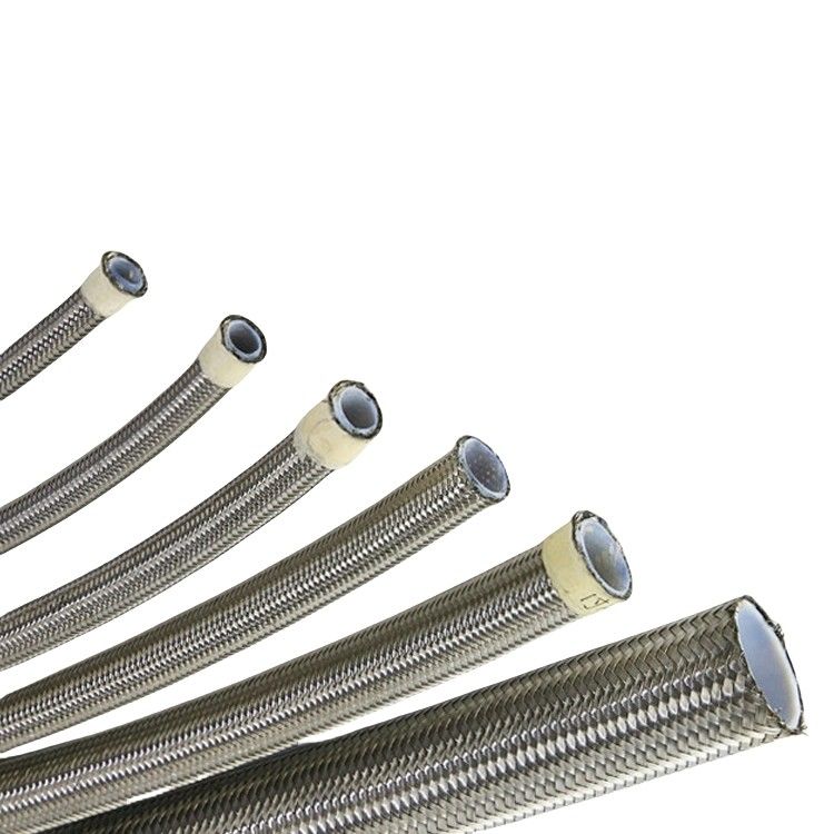 الفولاذ المقاوم للصدأ المرنة الخيط أنبوب أنبوب أنبوب PTFE أنبوب معدني لخط أنبوب زيت الوقود
