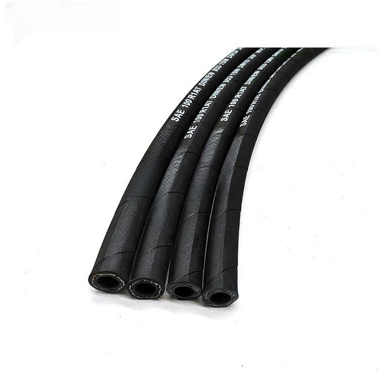 ضغط مرتفع 3/8 1sn الخيوط الهيدروليكية أنابيب SAE 100r1 En853 الضغط زيت الوقود الصناعي أنابيب أنابيب هيدروليكية